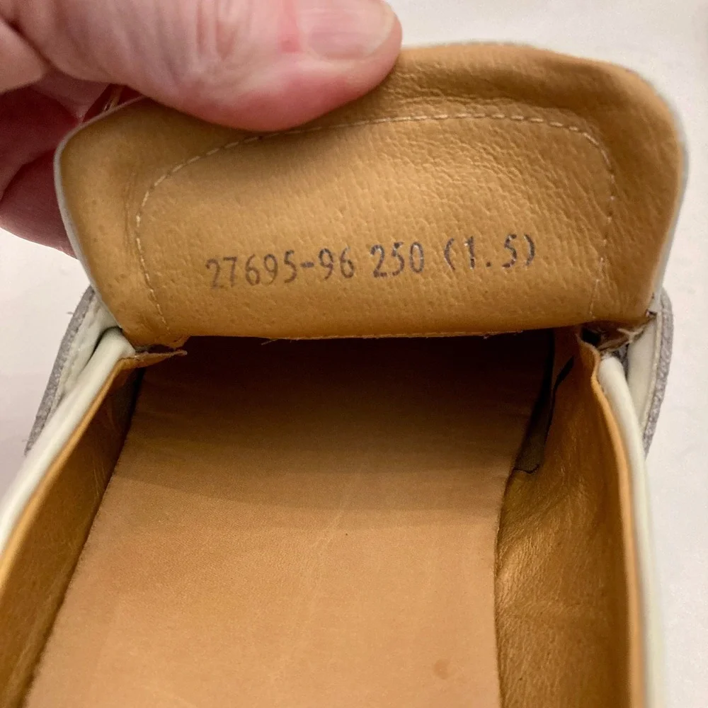 Beau Today Platform Penny Loafers Womens 8.5 (250 mm) White‎ Leather Chunky